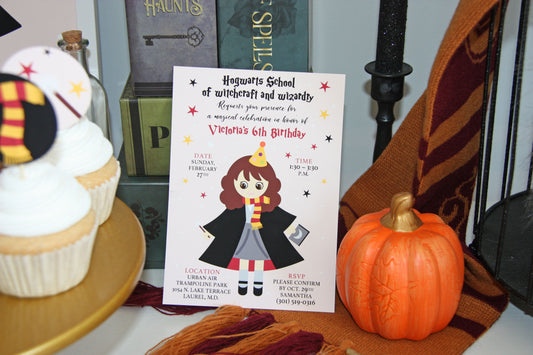 Magical party invitation (printable)